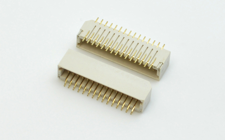 合肥宏利 端子线束连接器 线对板WTB双排插拔式1.0间距H4.0高插座