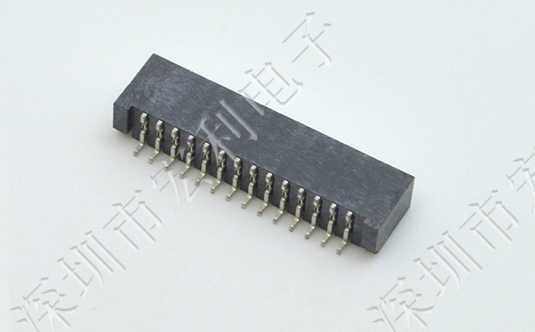 ffc fpc连接器1.25mm卧式扁平插座4P-20P工控仪器 上下接触软排线连接器