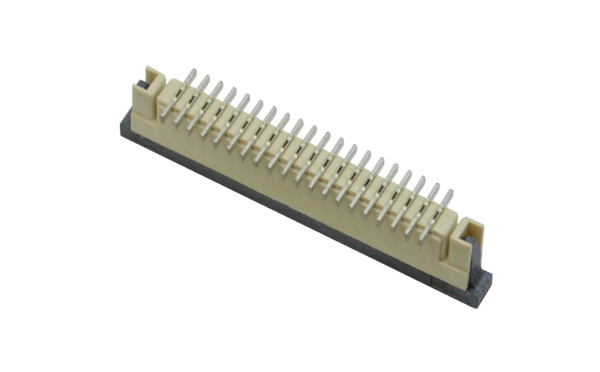 fpc连接器 双排-fpc连接器1.0间距fpc连接器 立式-宏利