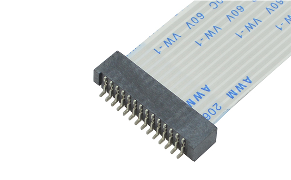 1.0MM间距 12p卧式贴片超薄FPC连接器 FFC软排线插座双面接触H2.0,宏利